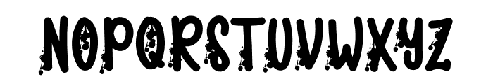 Spooky Nighty Font UPPERCASE