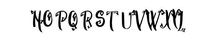 Spooky Wooky Font UPPERCASE