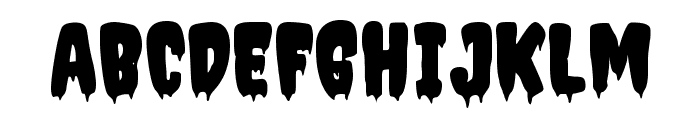 SpookyMonster-Regular Font UPPERCASE