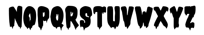 SpookyMonster-Regular Font UPPERCASE