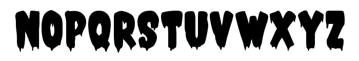 SpookyMonster-Regular Font LOWERCASE