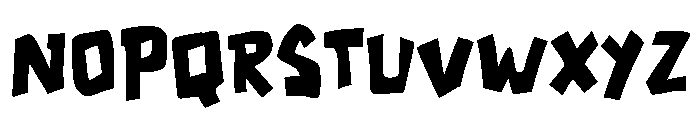 SpookyyRegular Font UPPERCASE