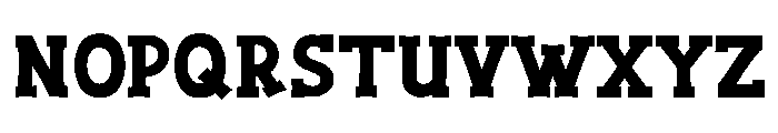 Sport Day Bold Font LOWERCASE