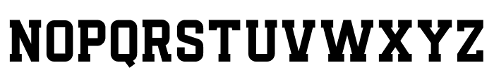 Sporting Font UPPERCASE