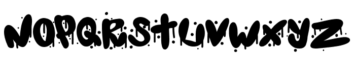 Spray Typo Gang Font LOWERCASE