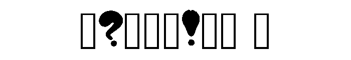 Spraytag Regular Font OTHER CHARS