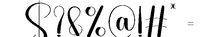 Spring Night Font OTHER CHARS
