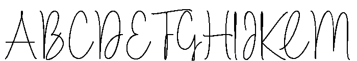 Springlove1 Font UPPERCASE