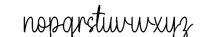 Springlove1 Font LOWERCASE
