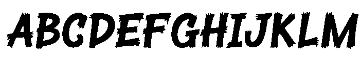 Sprucken PERSONAL USE Regular Font UPPERCASE