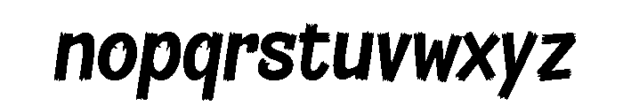 Sprucken PERSONAL USE Regular Font LOWERCASE
