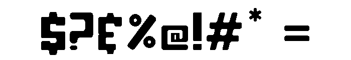 Spud Regular Font OTHER CHARS