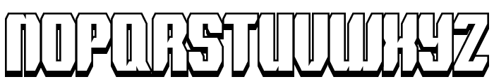 Spyh Shadow Font LOWERCASE