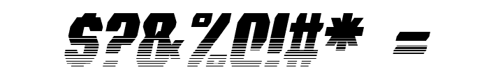 Spyh Vent Italic Font OTHER CHARS