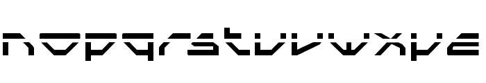 Spylord Laser Font LOWERCASE