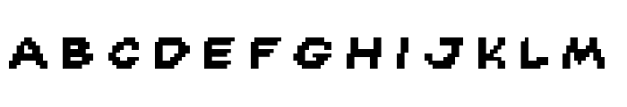 Spyro 2 Font UPPERCASE