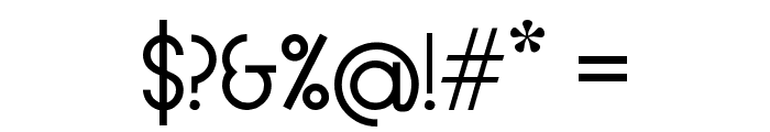 Spyrogeometric Font OTHER CHARS