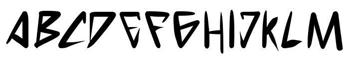 space punk Bold Font LOWERCASE