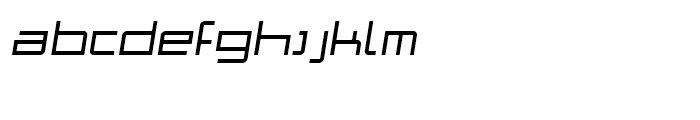 SP Jean Oblique Font LOWERCASE