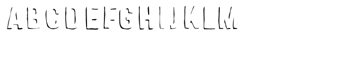 Sparhawk Shadow Font UPPERCASE