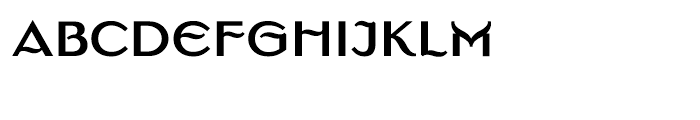 Sparrowhawk Regular Font LOWERCASE