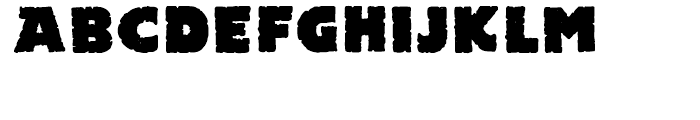 Speedball Gothic Regular Font LOWERCASE