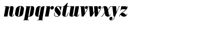 Sperling FY Black Italic Font LOWERCASE