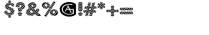 Spiroglyph Regular Font OTHER CHARS