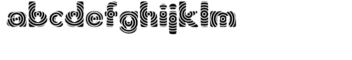 Spiroglyph Regular Font LOWERCASE