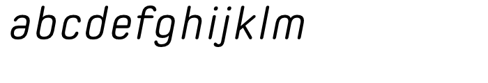 Spoon Regular Italic Font LOWERCASE