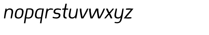 Springsteel Regular Italic Font LOWERCASE