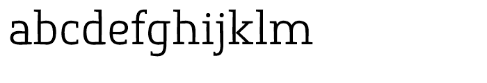 Springsteel Serif Book Font LOWERCASE