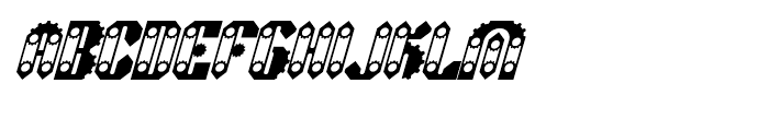 Sprokett Italic Font UPPERCASE