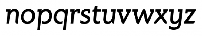 Spartacus Med Med Italic Font LOWERCASE