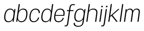 Specify Normal Light Italic Font LOWERCASE