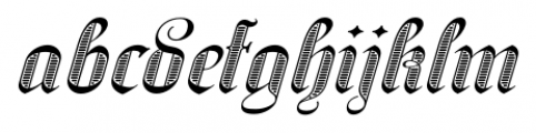 SpeedSwash Engraved Font LOWERCASE