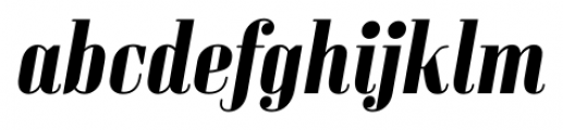 Sperling FY Bold Italic Font LOWERCASE