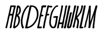 Spiderlegs Bold Italic Font UPPERCASE