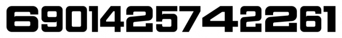 Sport Numbers Regular Font LOWERCASE