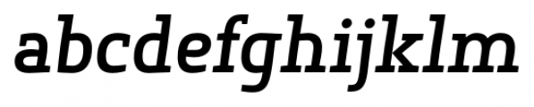 Springsteel Serif Bold Italic Font LOWERCASE