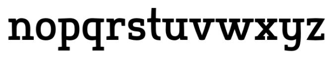 Springsteel Serif Bold Font LOWERCASE