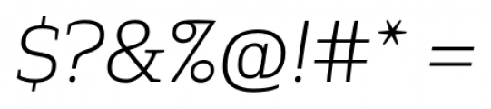 Springsteel Serif Light Italic Font OTHER CHARS