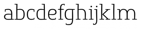 Springsteel Serif Light Font LOWERCASE