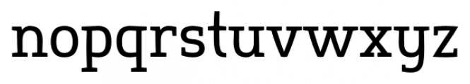 Springsteel Serif Medium Font LOWERCASE