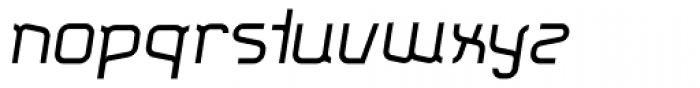 SP Don Mills Oblique Font LOWERCASE