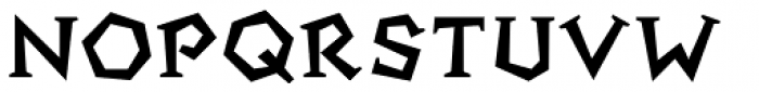 SP Elder Serif Font UPPERCASE
