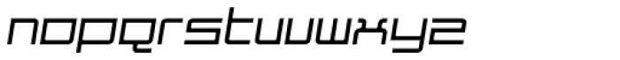 SP Jean Oblique Font LOWERCASE