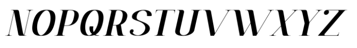 SP Mia Bold Italic Font UPPERCASE