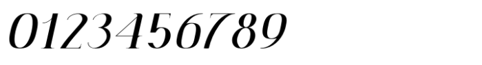 SP Mia Medium Italic Font OTHER CHARS