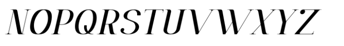 SP Mia Medium Italic Font UPPERCASE